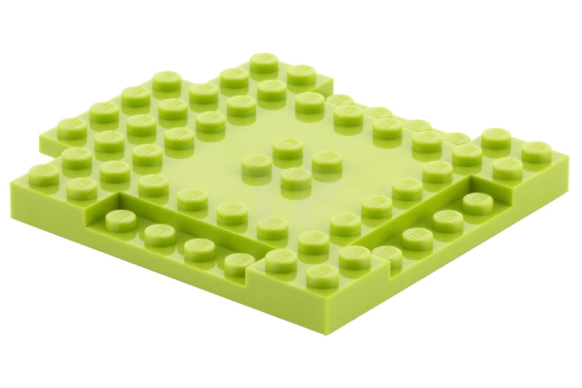 LEGO&reg; 6055164 - 15624 - Brick, Modified 8 x 8 with 1 x 4 Indentations and 1 x 4 Plate