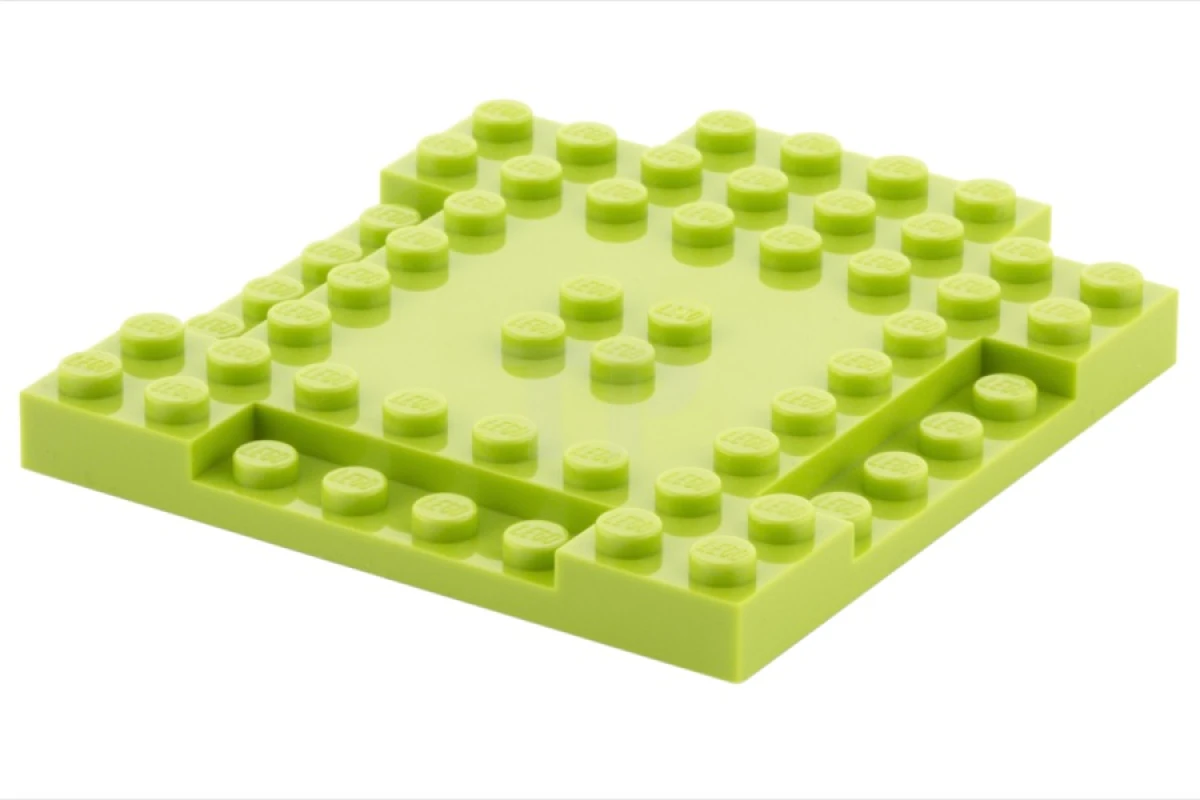 LEGO&reg; 6055164 - 15624 - Brick, Modified 8 x 8 with 1 x 4 Indentations and 1 x 4 Plate