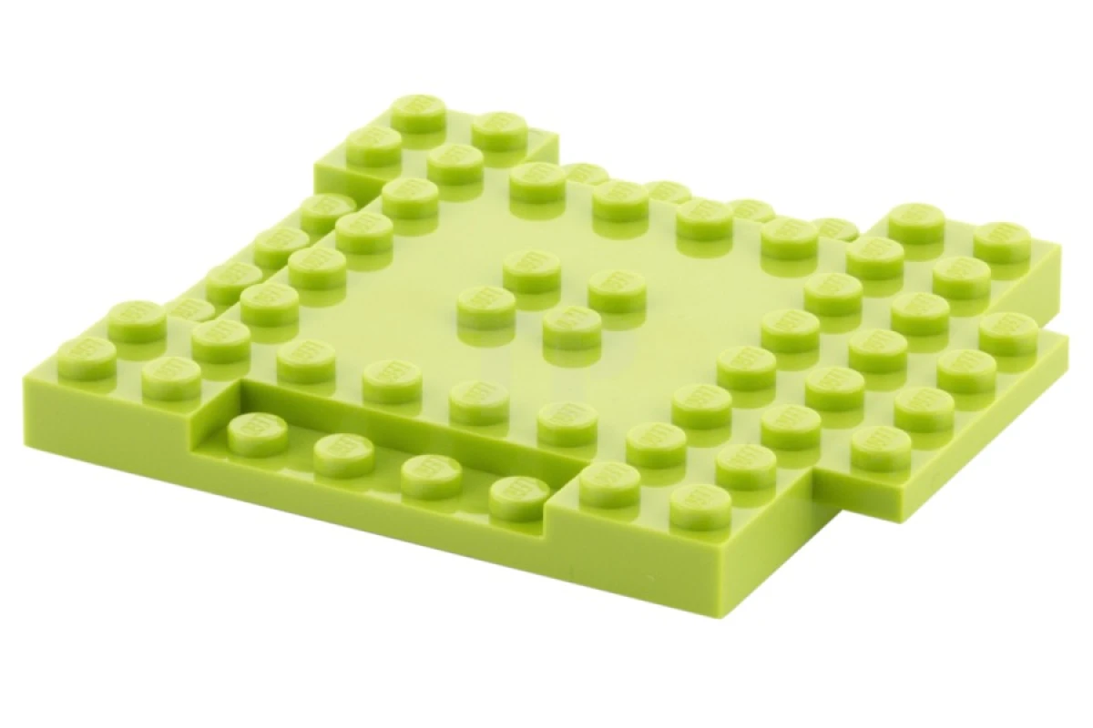 LEGO&reg; 6055164 - 15624 - Brick, Modified 8 x 8 with 1 x 4 Indentations and 1 x 4 Plate