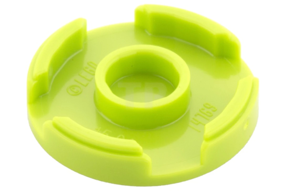 LEGO&reg; 6102665 - 14769pb028 - Tile 2 x 2 Round with Bottom O and Paw Pattern