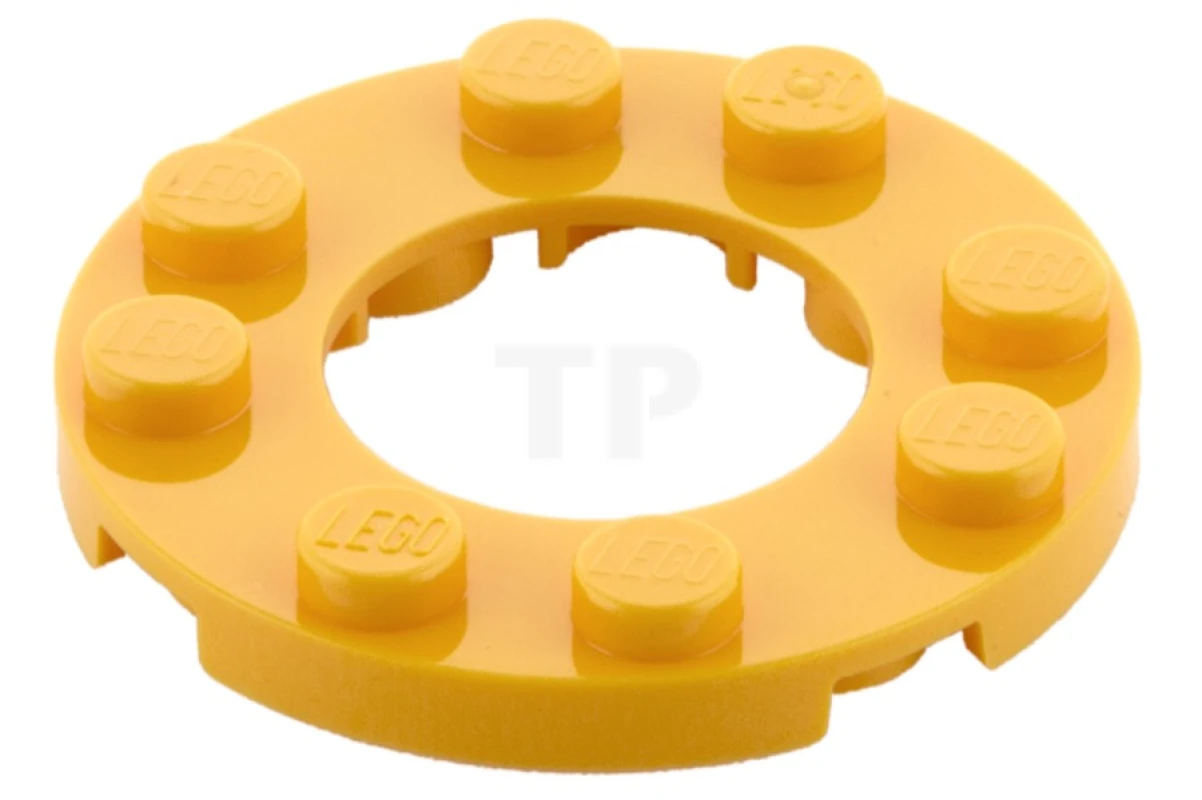 LEGO&reg; 6167802 - 11833 - Plate 4 x 4 Round with Hole