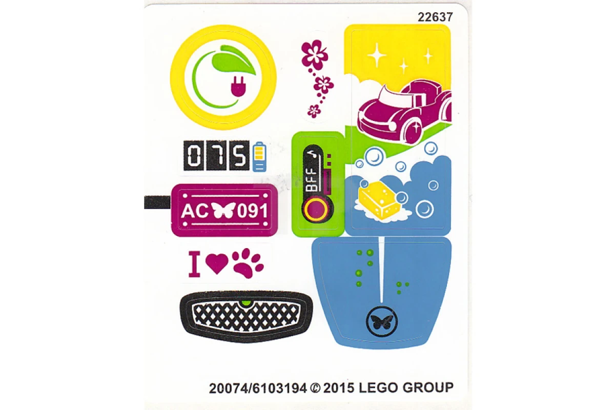 LEGO&reg; 6103194 - Sticker for Set 41091