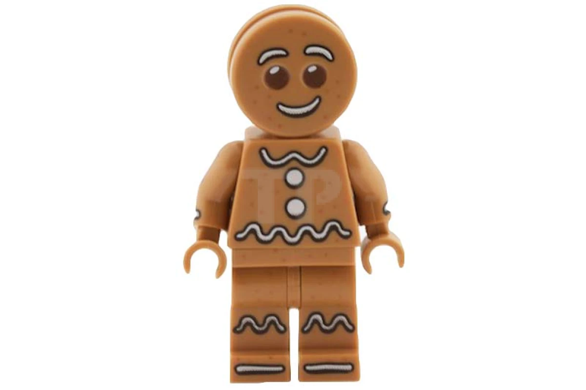 LEGO&reg; col168 Omino di pan di zenzero (senza accessori)