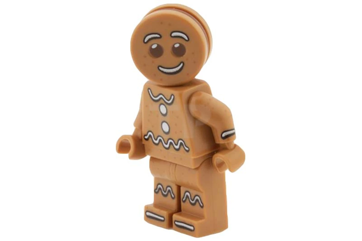 LEGO&reg; col168 Omino di pan di zenzero (senza accessori)