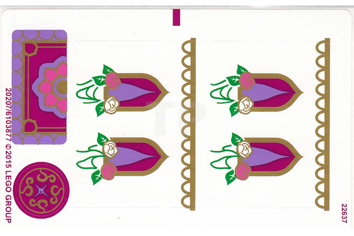 LEGO&reg; 6103877 - Sticker for Set 41061