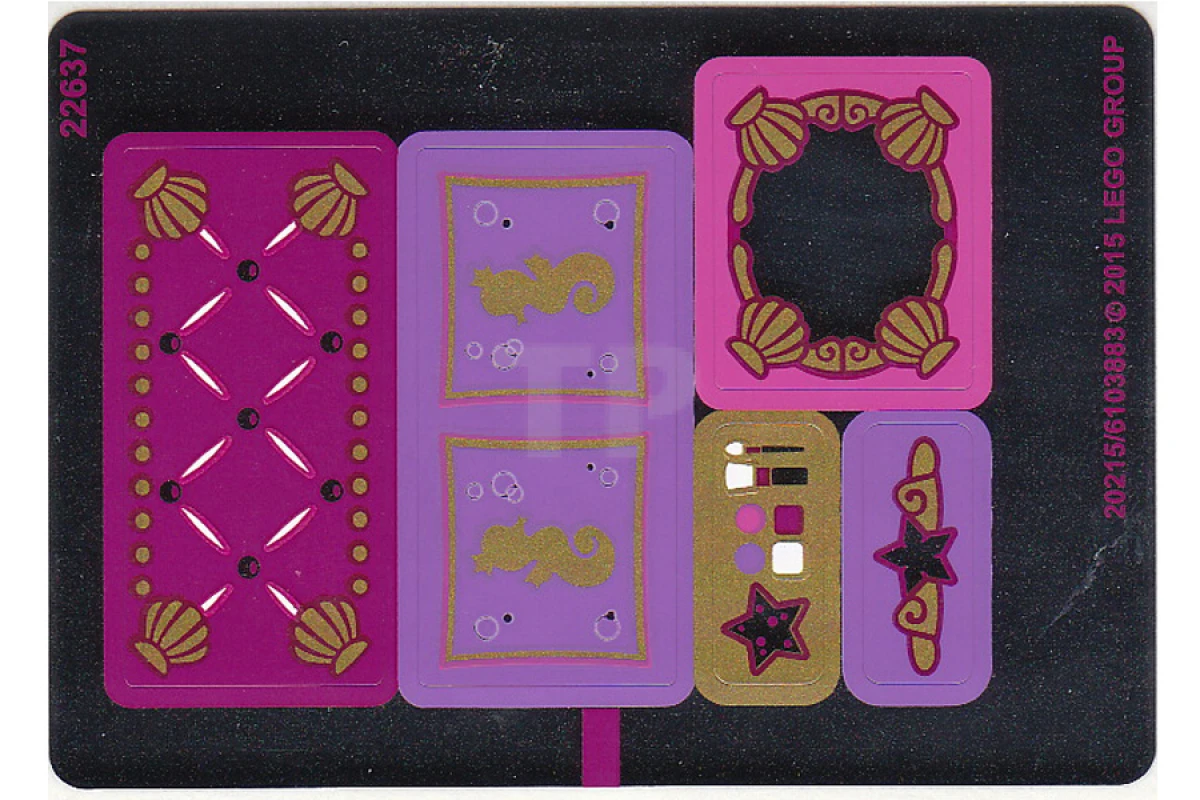 LEGO&reg; 6103883 - Sticker for Set 41063 - Sheet 2