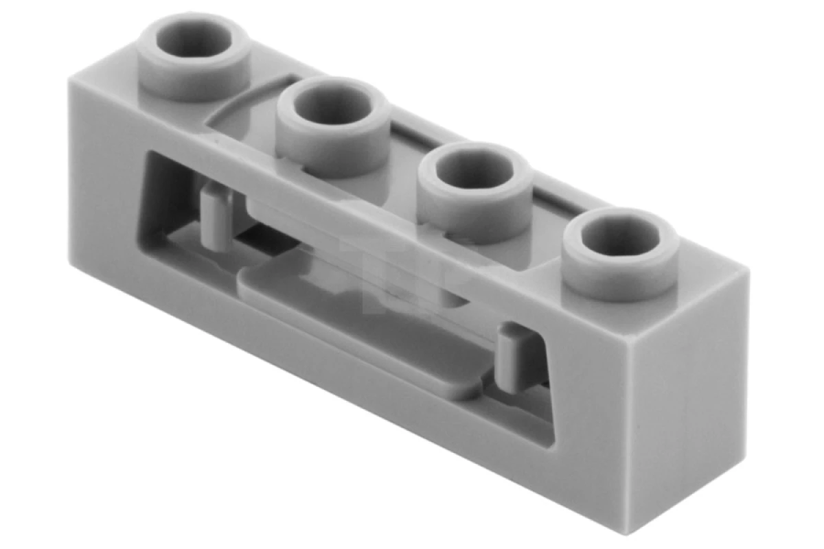 LEGO&reg; 6351294 - 16968 - Brick, Modified 1 x 4 with Inside Clips (Disk Shooter)