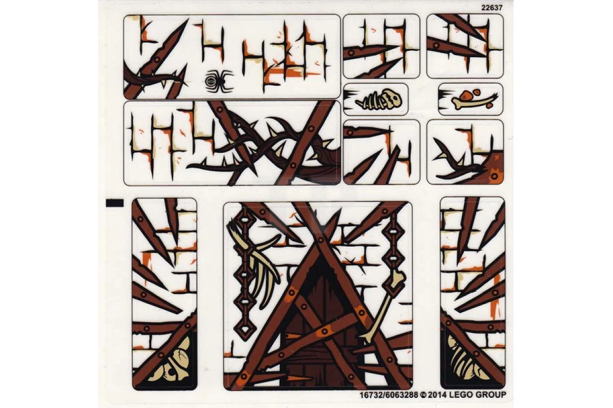 LEGO&reg; 6063288 - Sticker for Set 79014