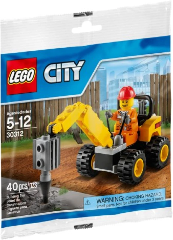 LEGO&reg; 30312 Demolition Driller polybag