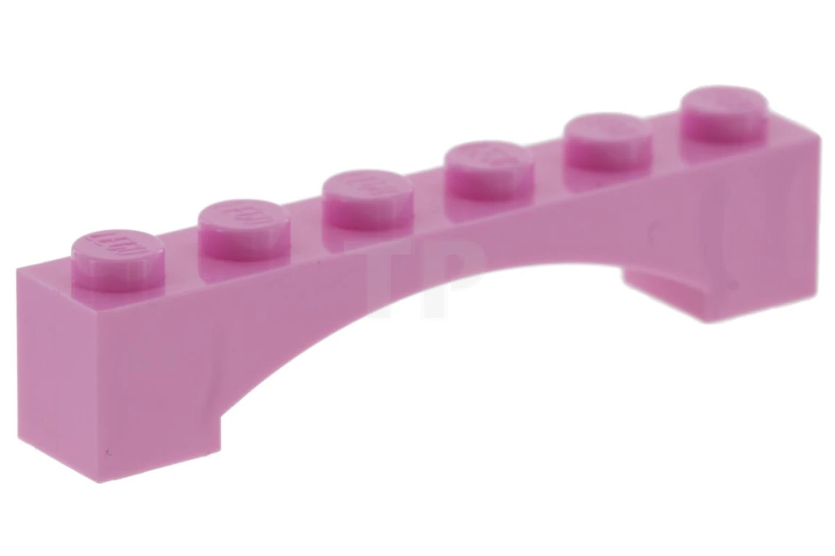 LEGO&reg; 6058395 - 92950 - Arche en briques 1 x 6 - surélevée