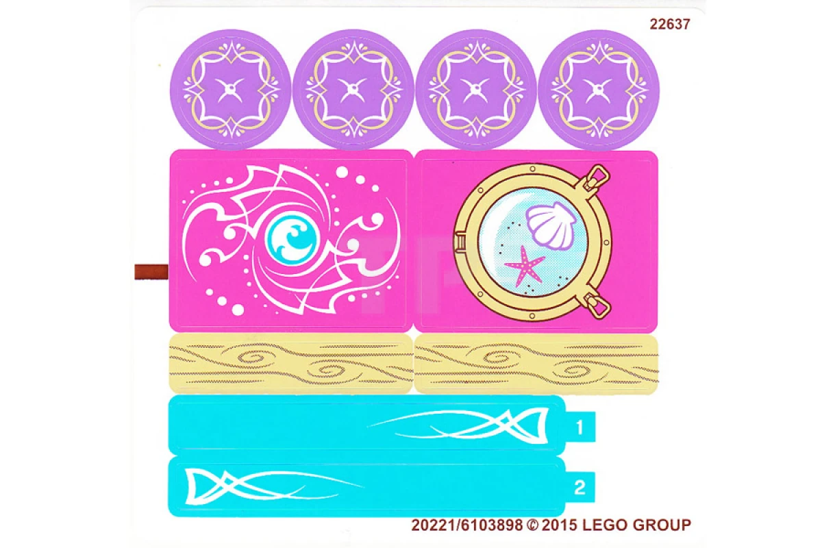 LEGO&reg; 6103898 - Sticker for Set 41073