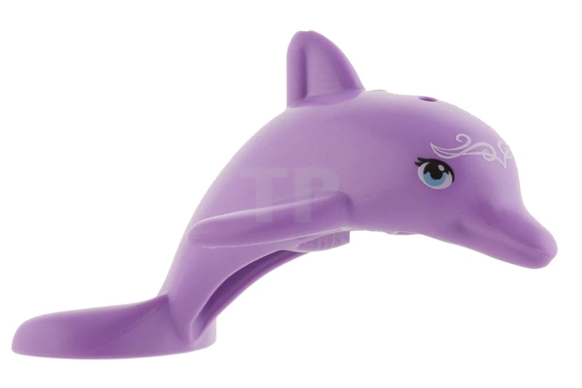 LEGO&reg; 6102334 - 13392pb02 - Delphin mit Achshalterung am Boden