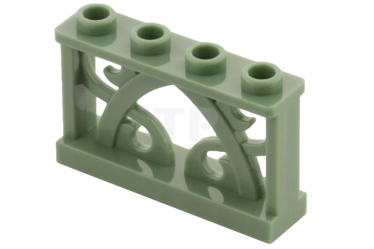 LEGO&reg; 6097680 - 19121 - Schutting 1 x 4 x 2 Versierd
