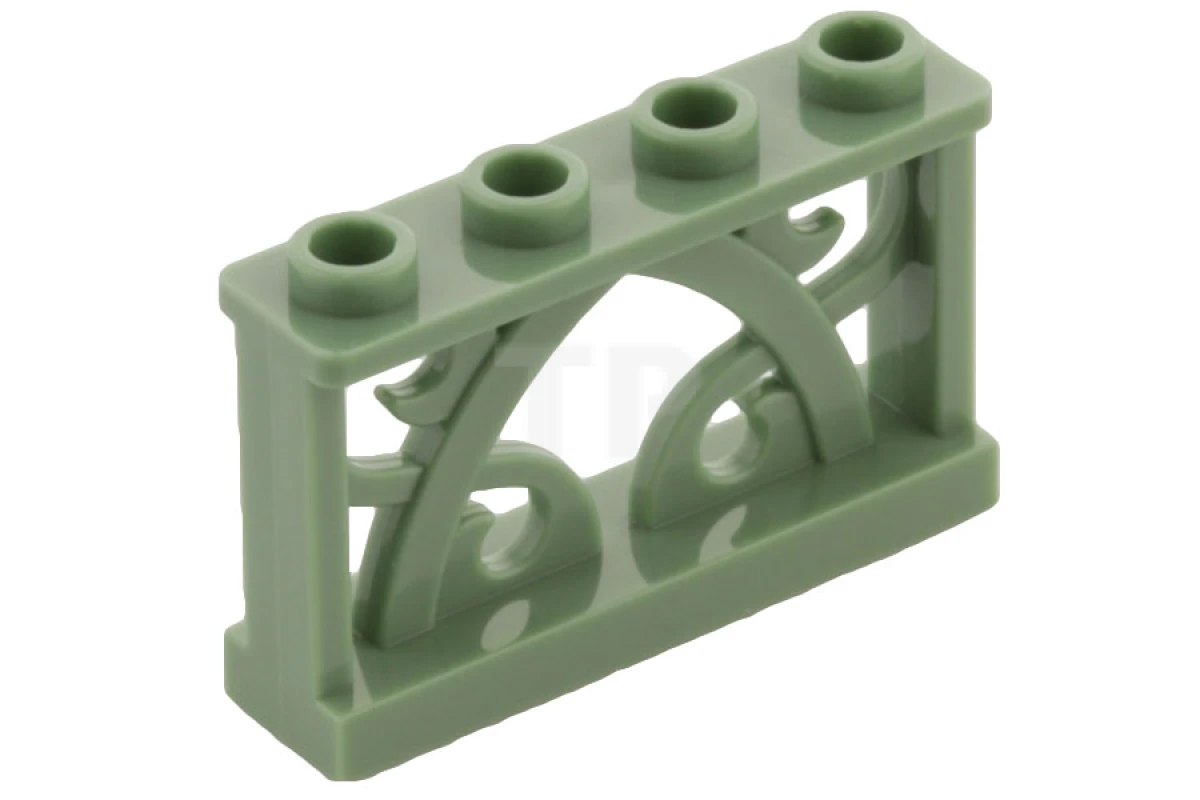 LEGO&reg; 6097680 - 19121 - Schutting 1 x 4 x 2 Versierd