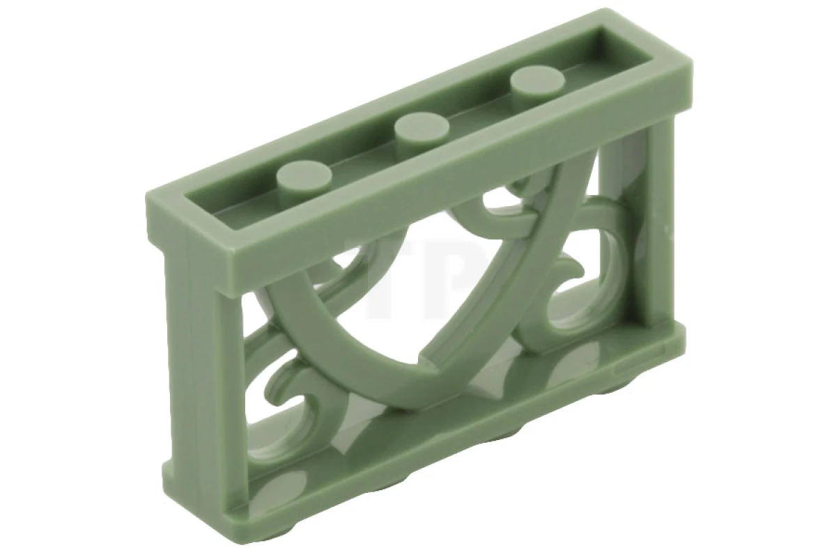 LEGO&reg; 6097680 - 19121 - Schutting 1 x 4 x 2 Versierd