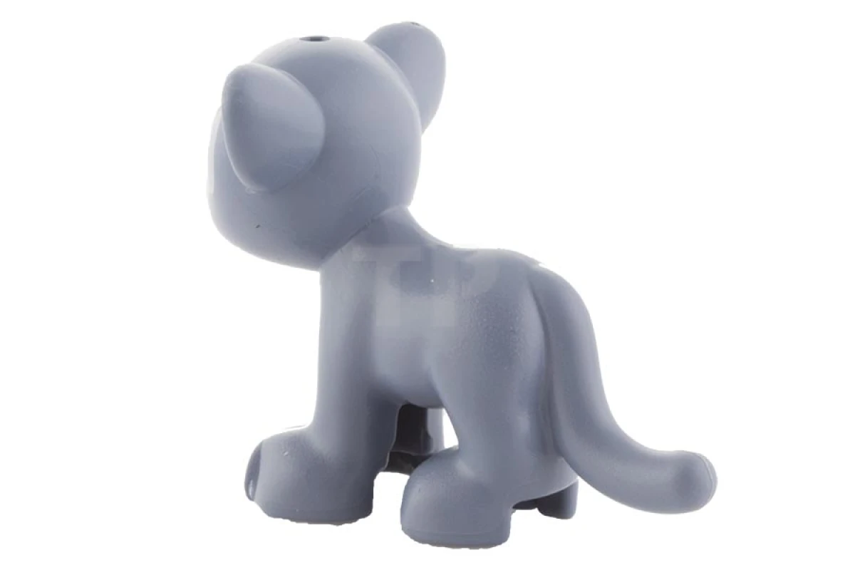 LEGO&reg; 6102301 - 14734pb02 - Lion Cub with Light Green Eyes and White Face Markings Pattern