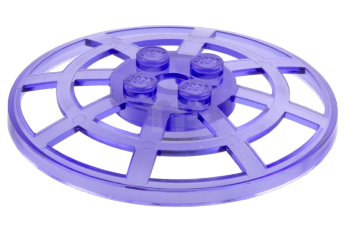 LEGO&reg; 6131587 - 4285b - Satellite 6 x 6 inversé (Radar) sanglé - Type 2 (positions d'attache inférieures à 90 degrés).