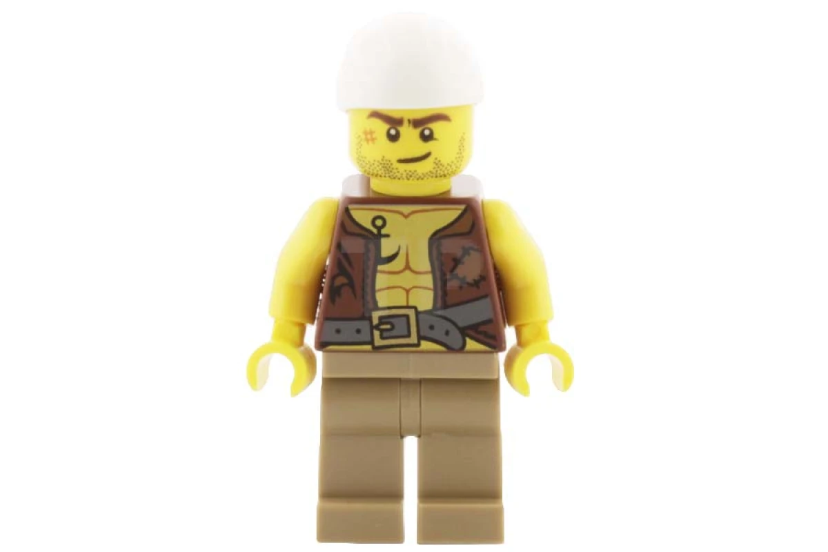LEGO&reg; pi158 Old Pirate