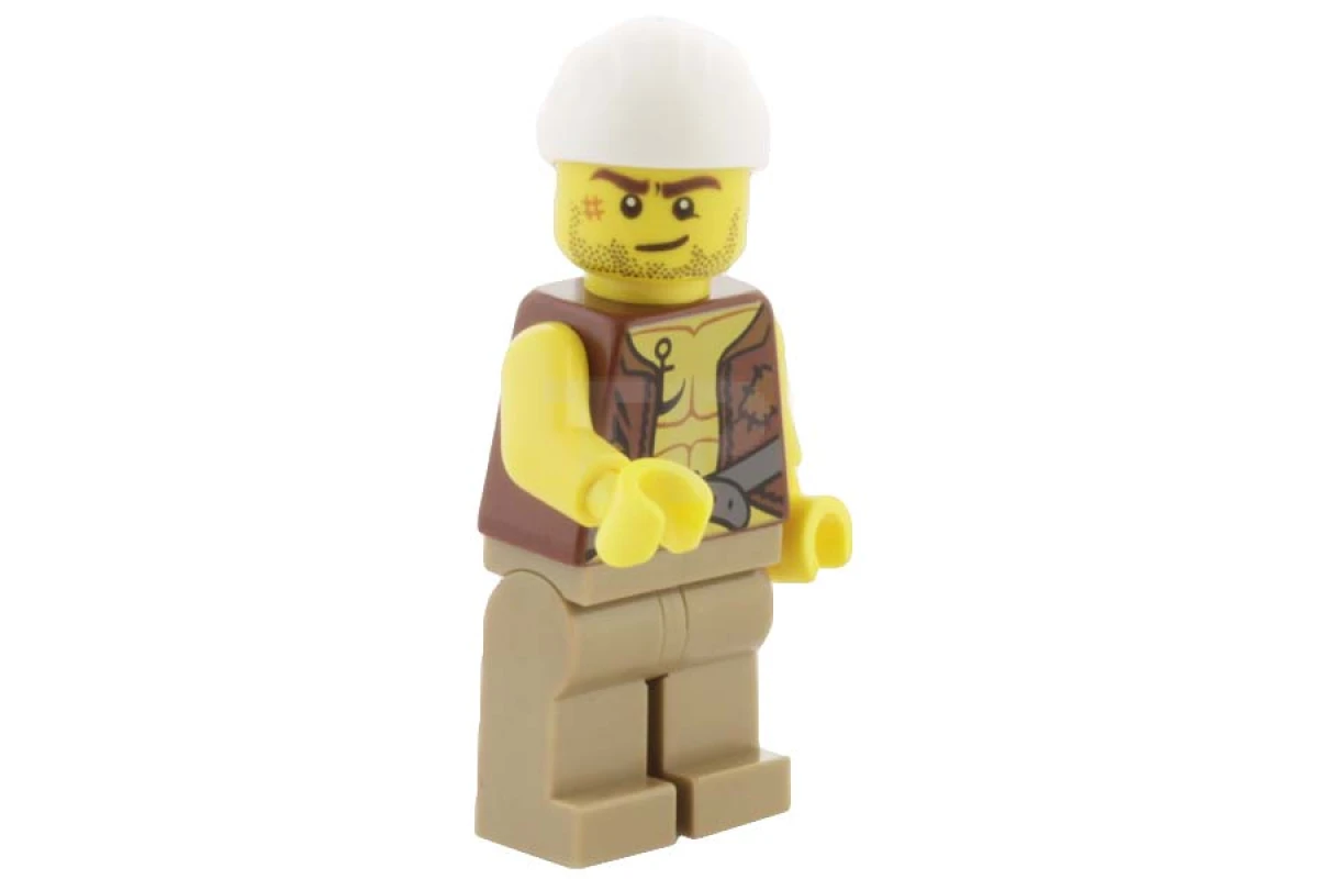 LEGO&reg; pi158 Old Pirate