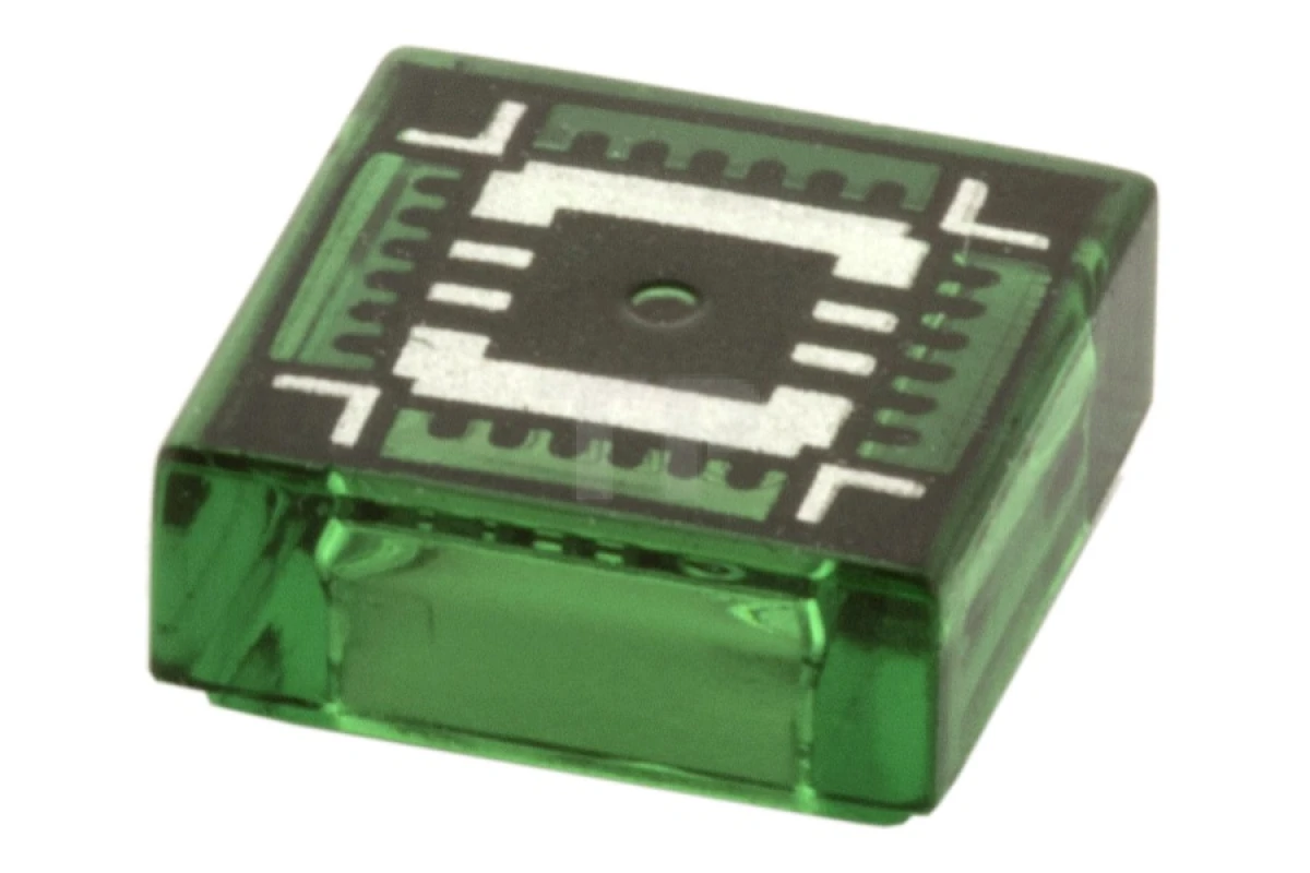 LEGO&reg; 6254420 - 3070pb082 - Tile 1 x 1 with Square Pattern (Ultra Chip)