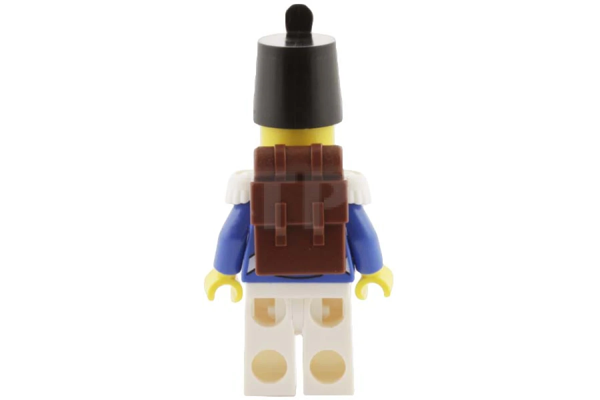 LEGO&reg; pi154 Soldat bleu 3 - Rictus de travers