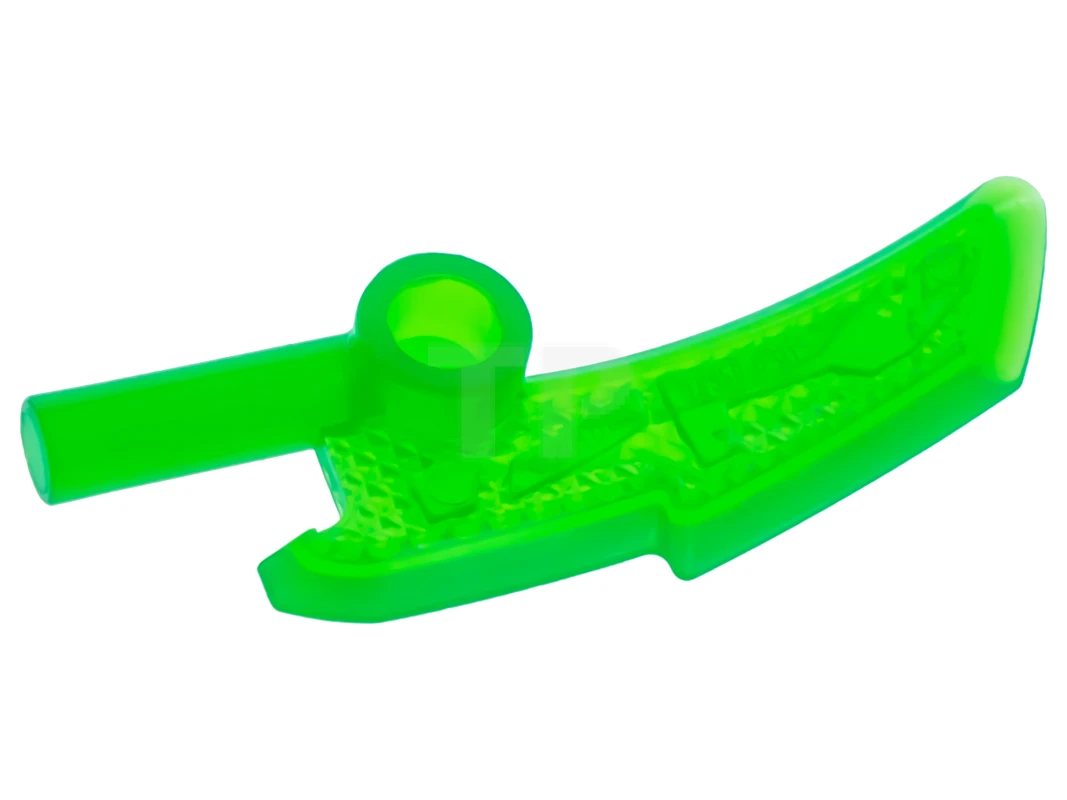 LEGO&reg; 6100946 - 18950 - Minifig, Weapon Blade with Bar (Ninjago Jade Blade)