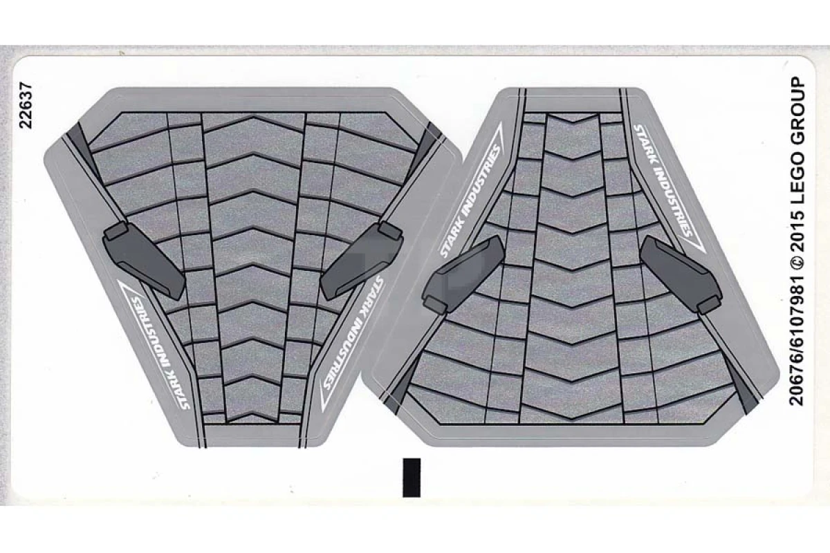 LEGO&reg; 6107981 - Sticker for Set 76031