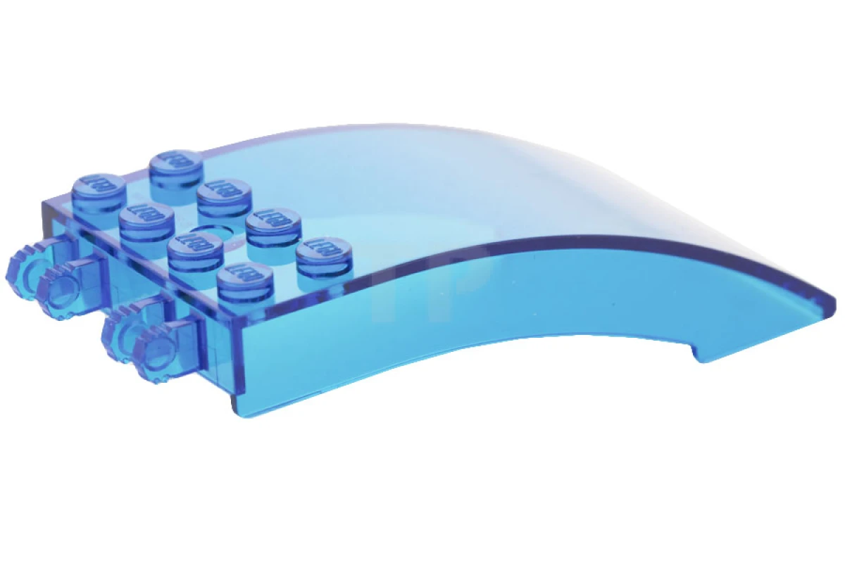 LEGO&reg; 6097027 - 46413 - Windscreen 8 x 4 x 2 Curved with Locking Dual 2 Fingers