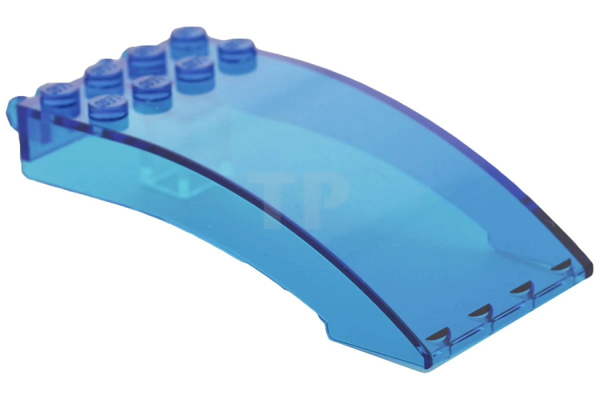LEGO&reg; 6097027 - 46413 - Windscreen 8 x 4 x 2 Curved with Locking Dual 2 Fingers