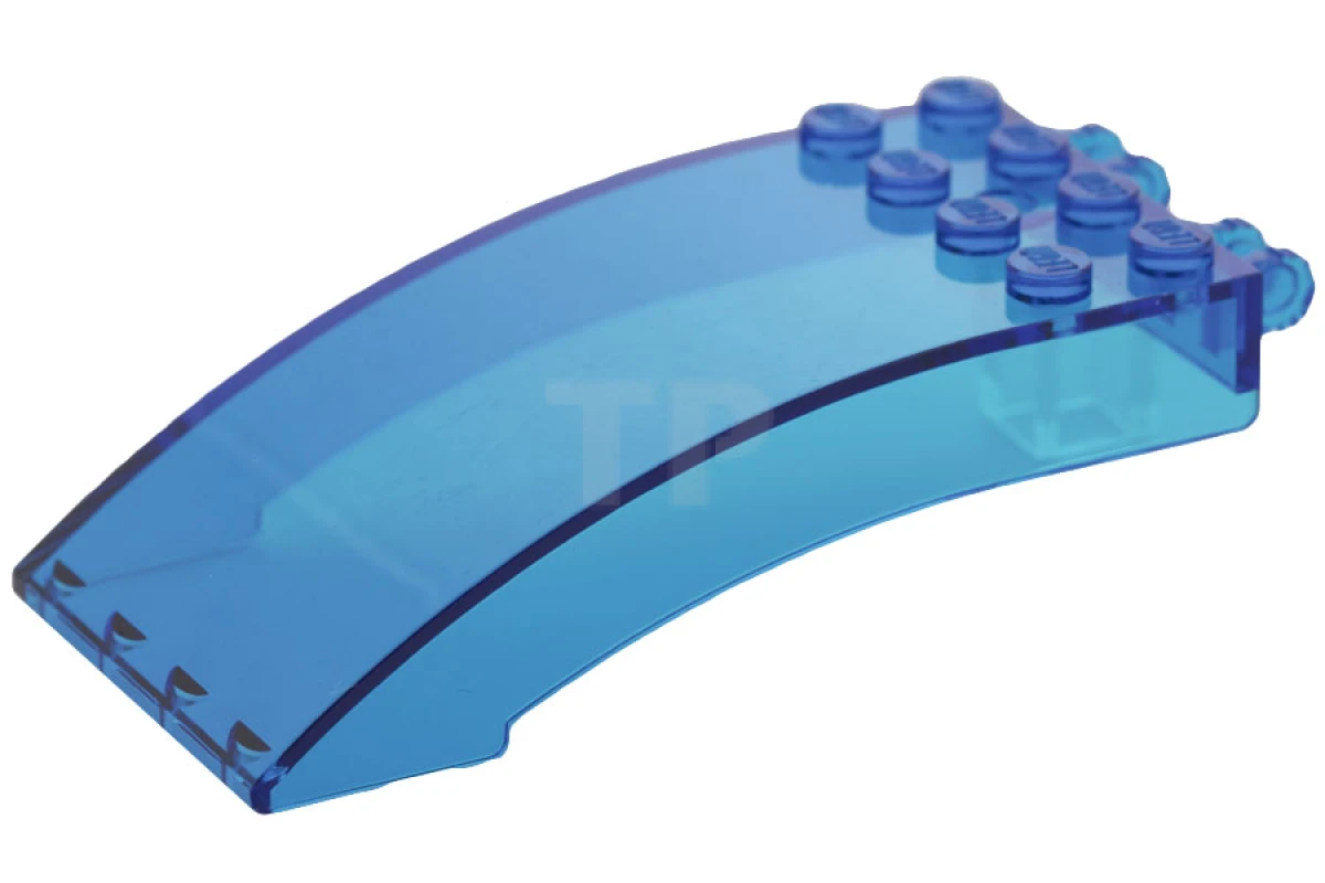 LEGO&reg; 6097027 - 46413 - Windscreen 8 x 4 x 2 Curved with Locking Dual 2 Fingers