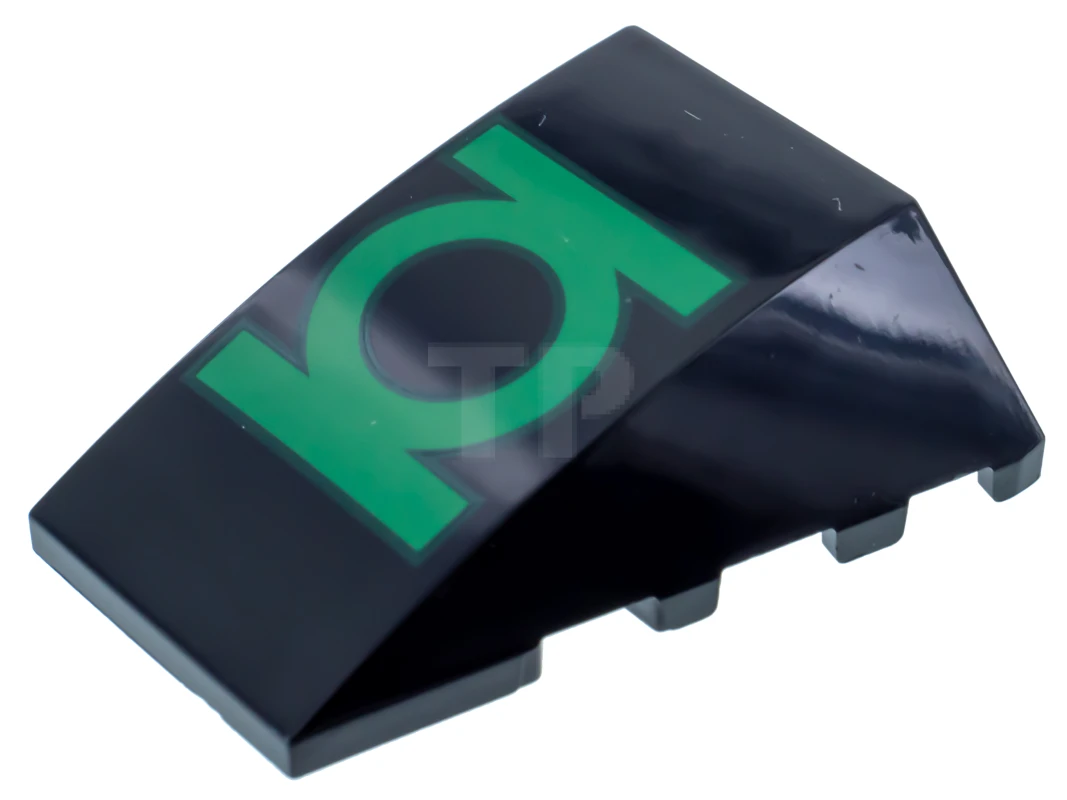 LEGO&reg; 6101184 - 47753pb076 - Pendenza 4 x 4 cuneo con logo Lanterna