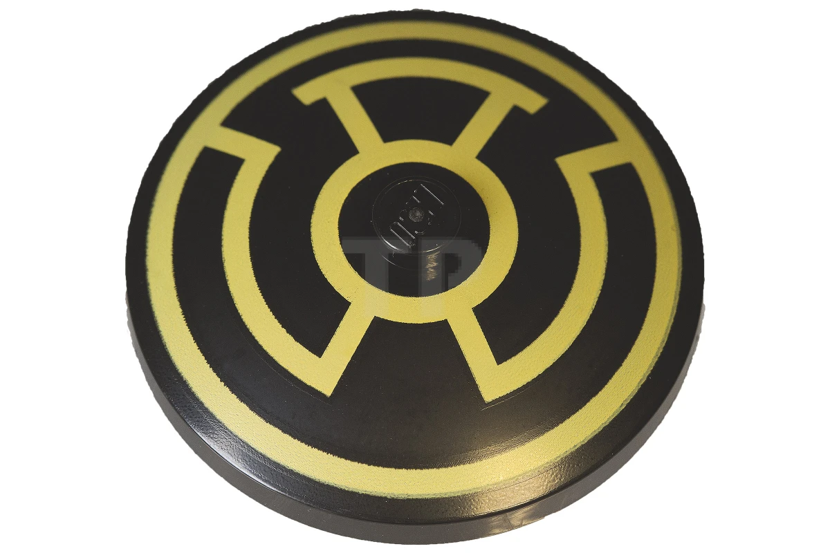 LEGO&reg; 6101225 - 3960pb030 - Dish 4 x 4 Inverted with Sinestro Pattern