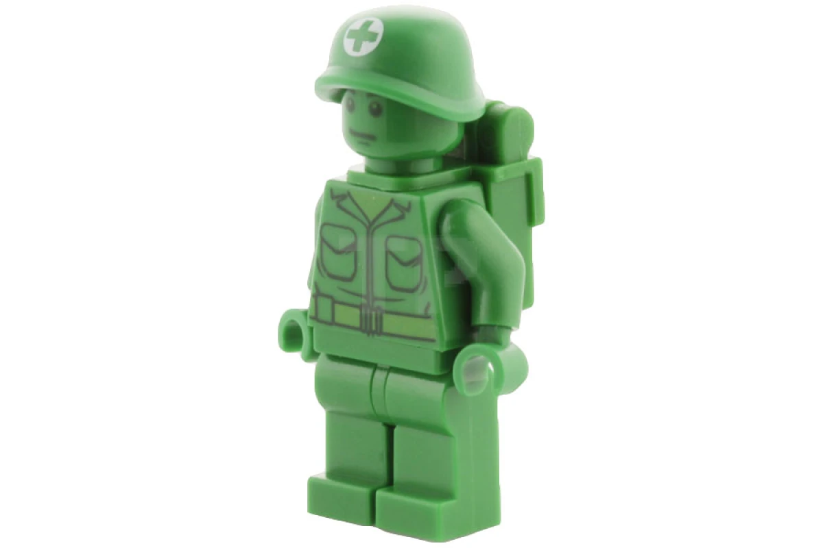 LEGO&reg; toy002 Medico dell'esercito verde