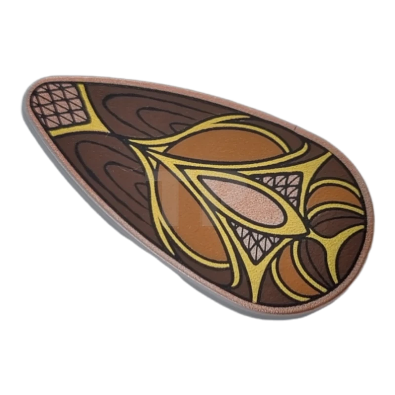 LEGO&reg; 6061953 - 2586pb008 - Escudo Ovoide con Patrón