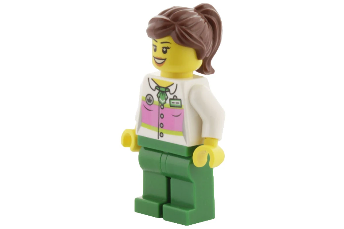 LEGO&reg; twn228 Supermarket Female Shop Assistant