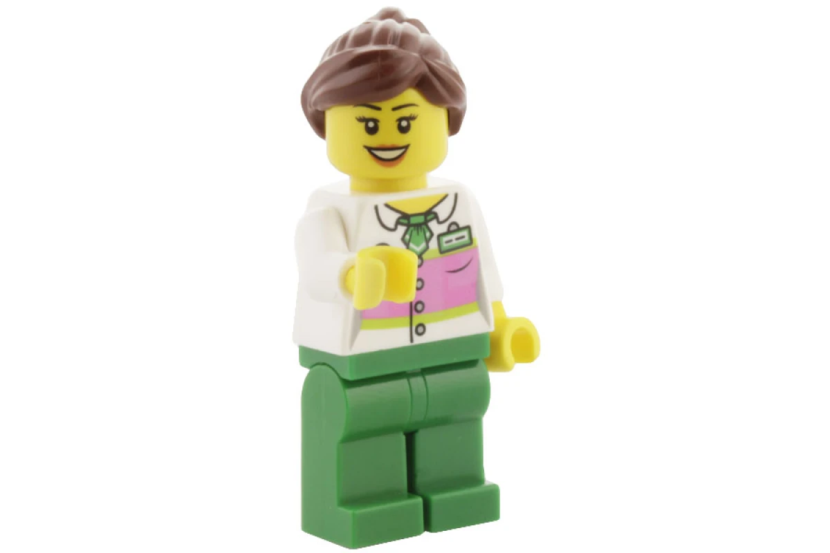 LEGO&reg; twn228 Supermarket Female Shop Assistant