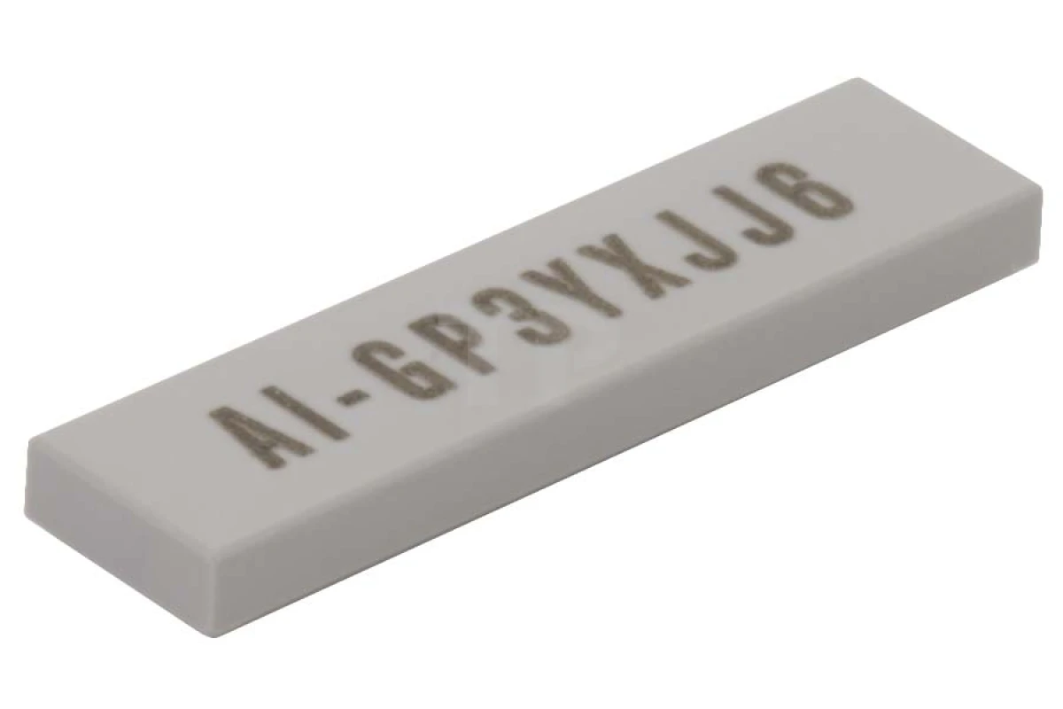 LEGO&reg; 6097378 - 2431pb342 - Tile 1 x 4 with 