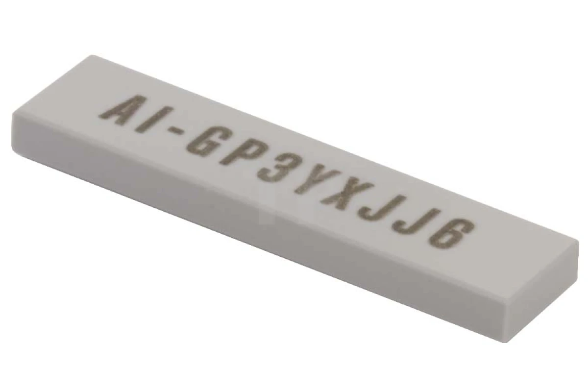 LEGO&reg; 6097378 - 2431pb342 - Tile 1 x 4 with 