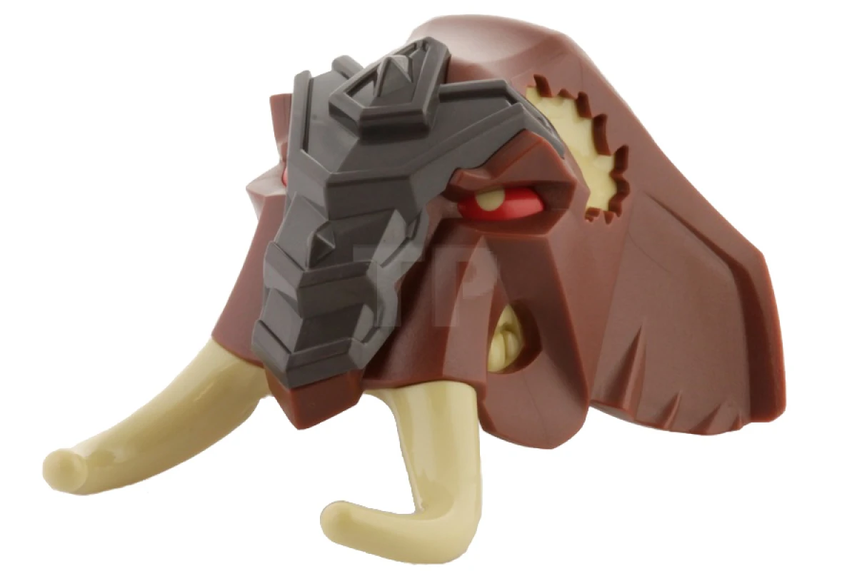 LEGO&reg; 6072572 - 15376pb01 - Großer Figurenkopf - Mammut
