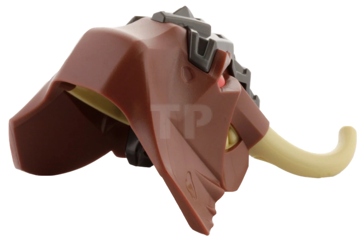 LEGO&reg; 6072572 - 15376pb01 - Großer Figurenkopf - Mammut