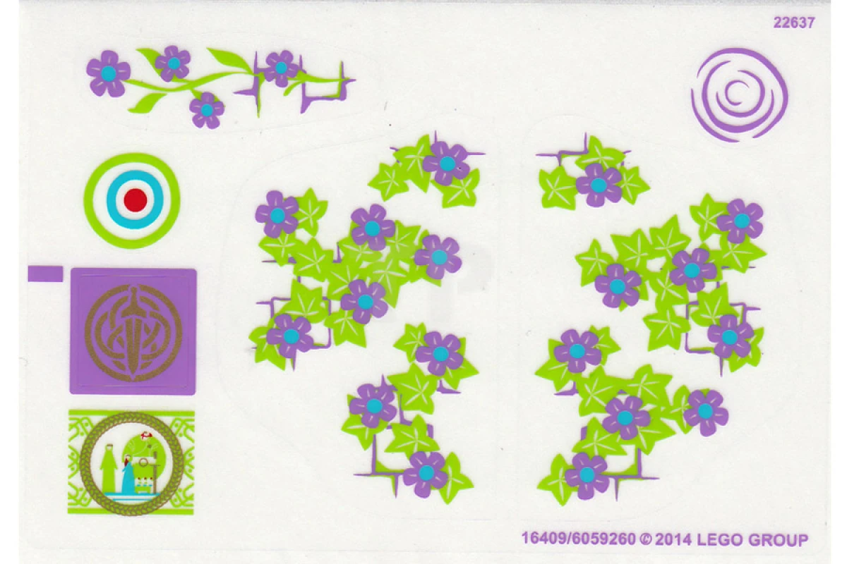 LEGO&reg; 6059260 - Pegatina para Set 41051