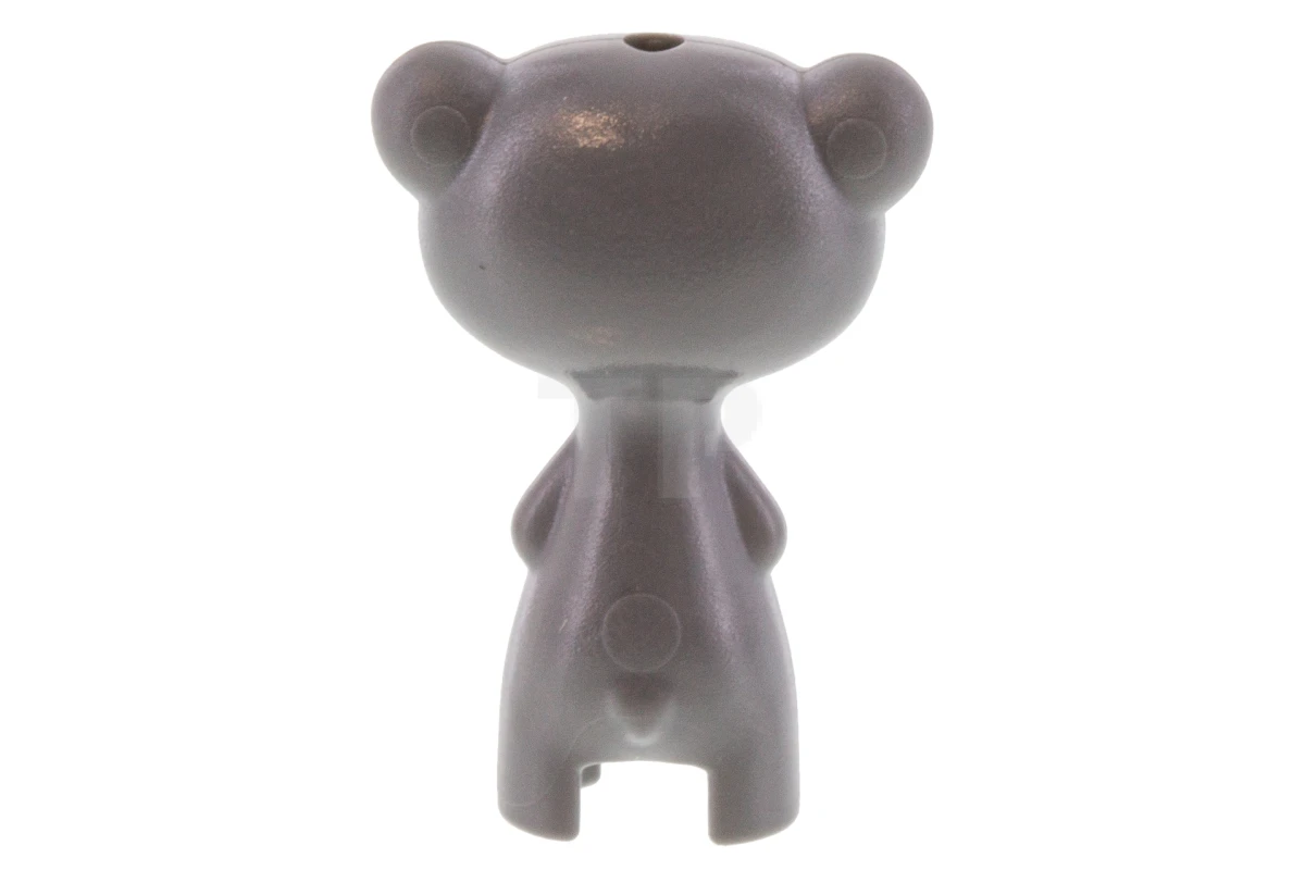 LEGO&reg; 6063638 - 16543pb01 - Bear Cub with White around Eyes Pattern