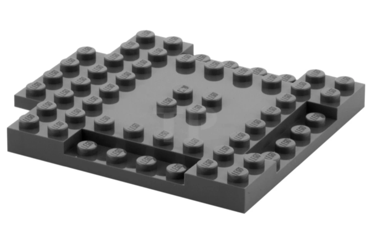 LEGO&reg; 6400317 - 15624 - Brick, Modified 8 x 8 with 1 x 4 Indentations and 1 x 4 Plate