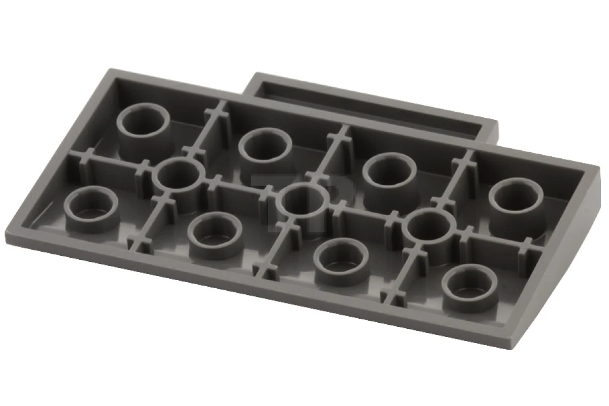 LEGO&reg; 15625pb003 - 6074891 - Slope, Curved 5 x 8 x 2/3 with Sewer Grate Pattern