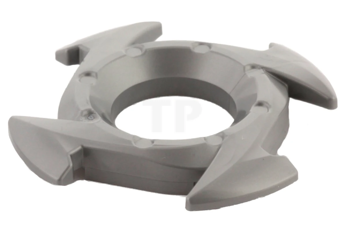 LEGO&reg; 6058342 - 98341 - Ring 4 x 4 mit 2 x 2 Löchern und 4 Pfeilspitzen (Ninjago Spinner-Krone)