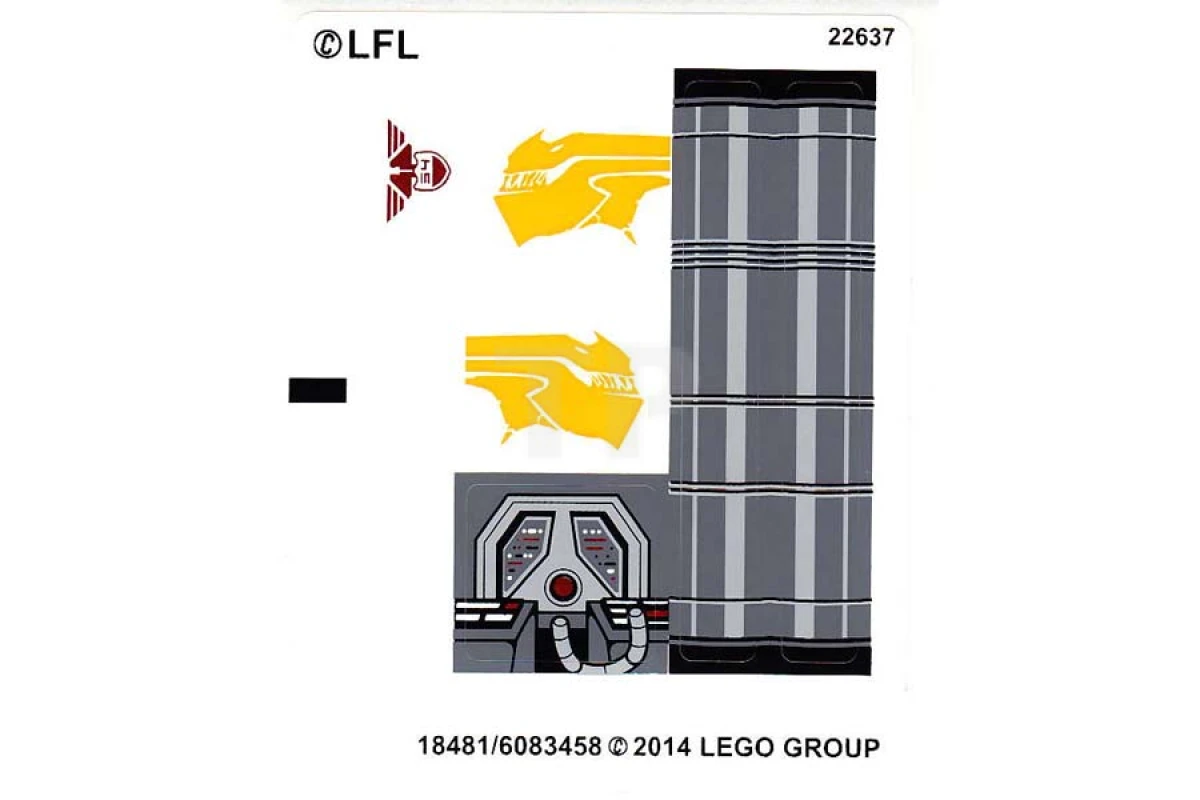 LEGO&reg; 6083458 - Sticker for Set 75048