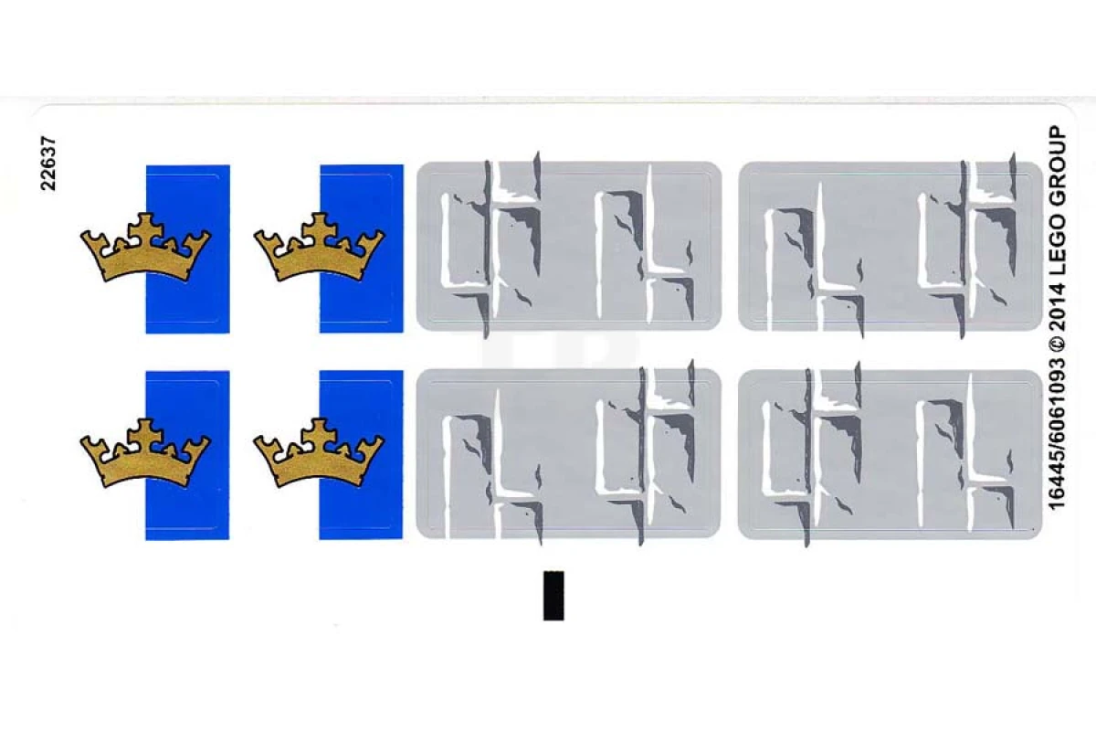 LEGO&reg; 6061093 - Sticker for Set 70806