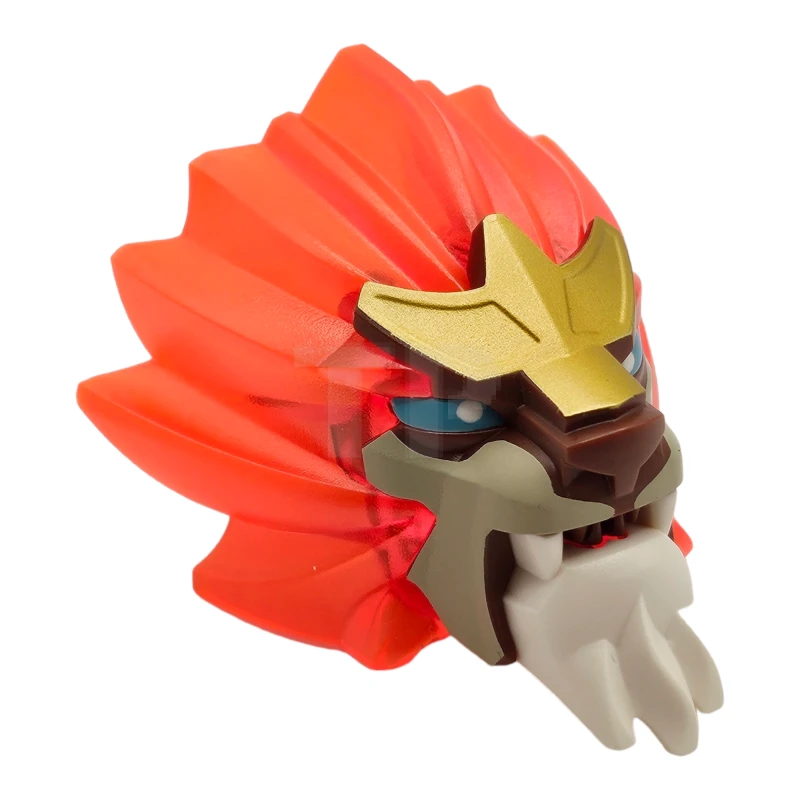 LEGO&reg; 6073108 - 13906pb02 - Cabeza de figura grande - León