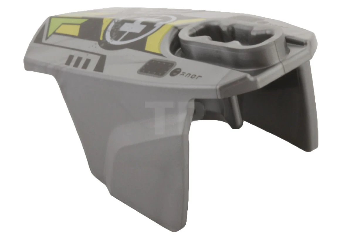 LEGO&reg; 90639pb022 - 6060841 - Hero Factory Armor with Ball Joint Socket - Size 5 with Lime Arrows, Black and Yellow Chevrons, and Hero Factory Logo Pattern