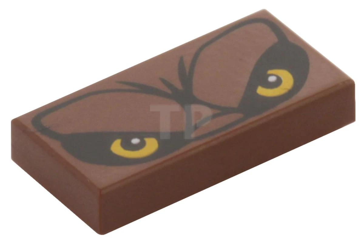 LEGO&reg; 6053094 - 3069pb0294 - Tile 1 x 2 with Eyes Pattern